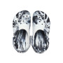 Classic Marbled Clog K Black/White Niños
