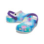 Classic Solarized Clog K White/Multi Niños