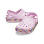 Crocband Gem Band Clog T Ballerina Pink Niños