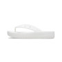 Classic Platform Flip White MUJER