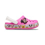 FL Minnie Mouse Band Clog T Electric Pink Niños