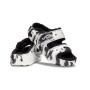 Classic Cozzzy Marble Sandal Black/White Unisex