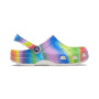 Classic Spray Dye Clog White/Multi Unisex