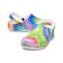 Classic Spray Dye Clog White/Multi Unisex