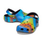 Classic Spray Dye Clog K Black/Multi Niños