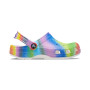 Classic Spray Dye Clog K White/Multi Niños