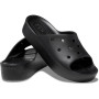 Classic Platform Slide Black Mujer