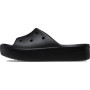 Classic Platform Slide Black Mujer