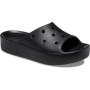 Classic Platform Slide Black Mujer