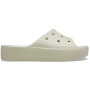Classic Platform Slide Bone Mujer