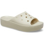 Classic Platform Slide Bone Mujer