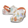 Classic Ice Cream Graphic Clog K White/Multi Niños