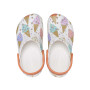 Classic Ice Cream Graphic Clog K White/Multi Niños