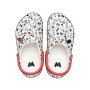 Mickey Off Court Clog T White Niños