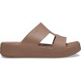 Sandalias Getaway Platform H-Strap Latte Mujer