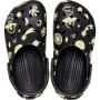 Classic Glow Space Clog K Black Niños