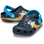 Classic UFO Lights Clog T Navy Ni os