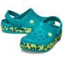 Crocband Glow Confetti Turbo Teal/Multi Ni os