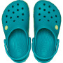 Crocband Glow Confetti Turbo Teal/Multi Ni os