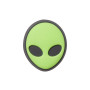 Jibbitz Green Alien Head