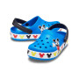 Crocs Fun Lab Disney Mickey Mouse Band Clog Bright Cobalt Niños