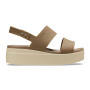 Brooklyn Low Wedge Khaki/Bone Mujer
