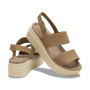 Brooklyn Low Wedge Khaki/Bone Mujer