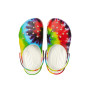 Classic Tie Dye Graphic Clog K Multi Niños
