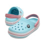 Crocband Clog K Ice Blue/White Niños