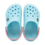 Crocband Clog K Ice Blue/White Niños