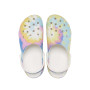 Classic Platform Tie Dye Graphic Clog White/Multi Unisex