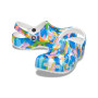 Classic Bubble Block Clog White/Multi Unisex