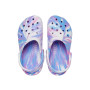 Classic Marbled Clog K White/Pink Niños