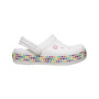 Crocband Gem Band Clog K White Niños