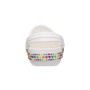 Crocband Gem Band Clog K White Niños
