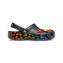 Classic Disney Rainbow Celebration Clog Black/Multi Unisex