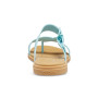 Tulum Toe Post Sandal Pure Water/Tan Mujer