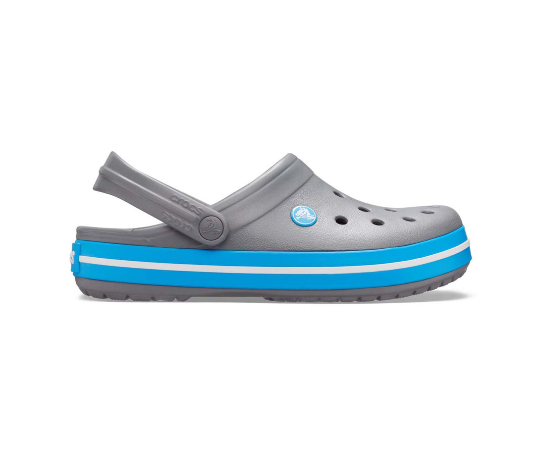 Crocband Clog Charcoal/Ocean Unisex