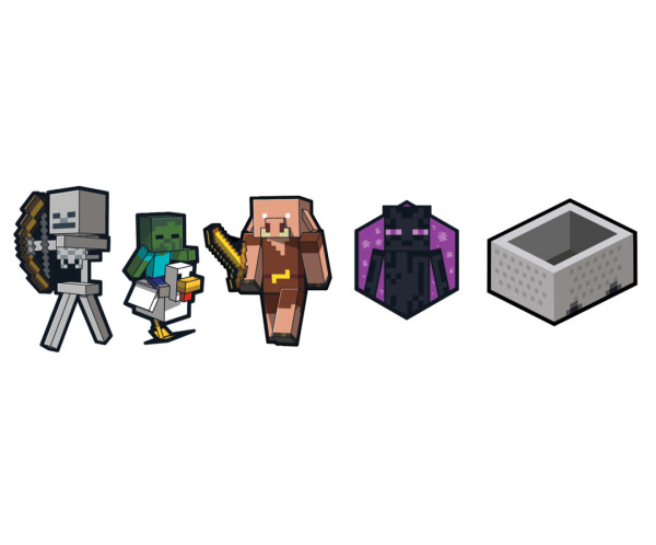 Jibbitz Minecraft 5 Pack
