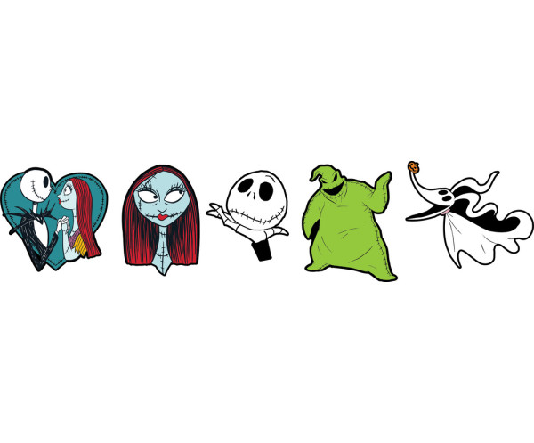 Jibbitz Nightmare Before Xmas 5 Pack