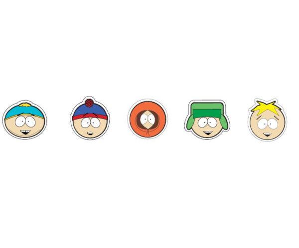 Jibbitz South Park 5 Pack