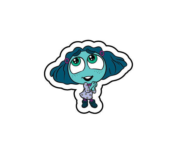 Jibbitz Pixar Inside Out Envy