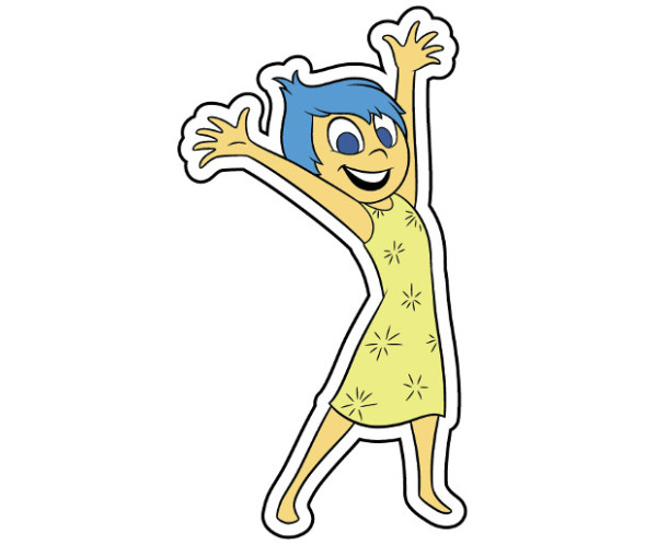 Jibbitz Pixar Inside Out Joy