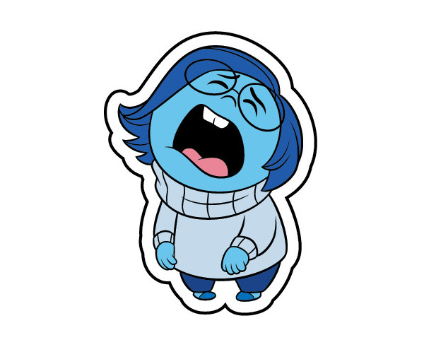 Jibbitz Pixar Inside Out Sadness